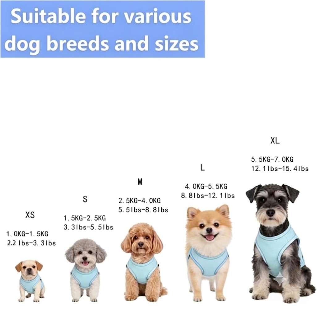 Dog Vest- Multiple colours