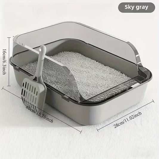 Enclosed Cat Litter Box