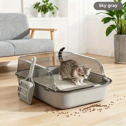 Enclosed Cat Litter Box