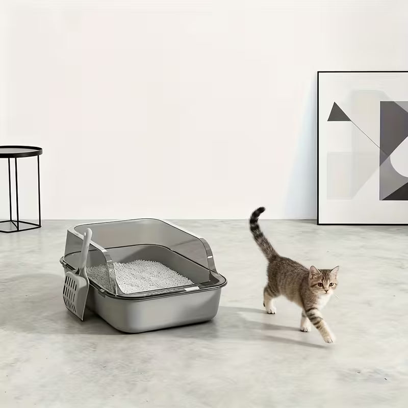 Enclosed Cat Litter Box